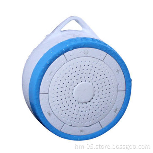 New Water Resistant Shower Bluetooth Speaker, IPX6, Supports iPhone,iPad, Accept OEM Orders